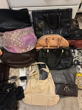 Coach | Bags | Limited Edition Coach Scribble Stitch Bag | Poshmark